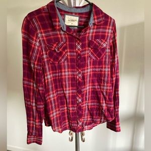 Arizona Plaid long sleeve button up